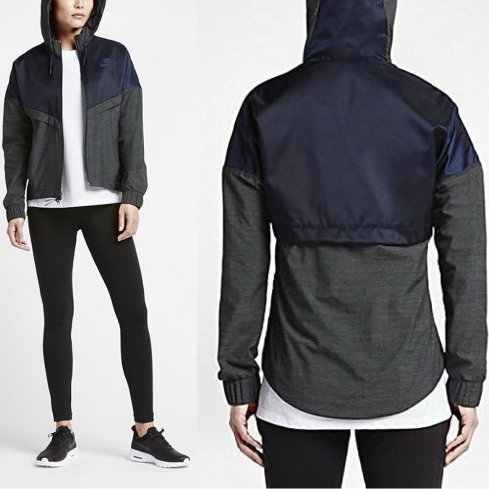 Nike Bonded Windrunner Hooded Winbreaker Jacket Women’s Size L